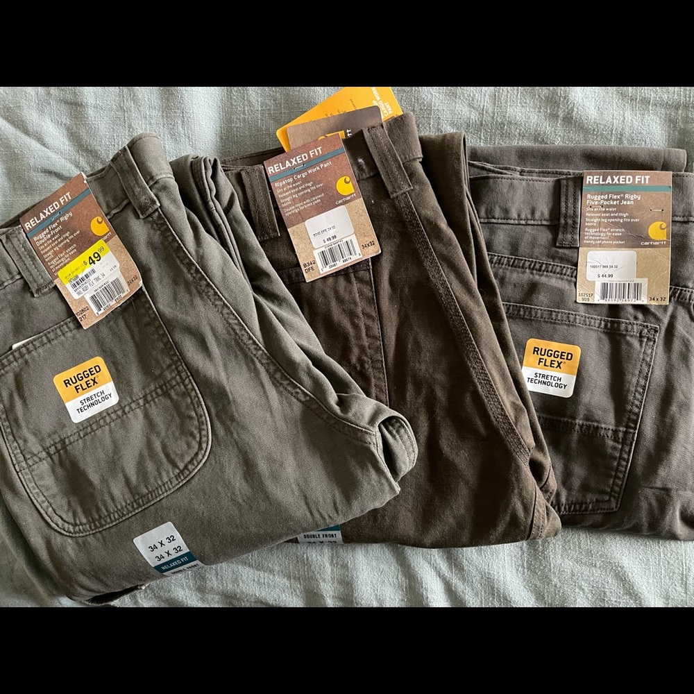 Men’s Carhart pants 34x32